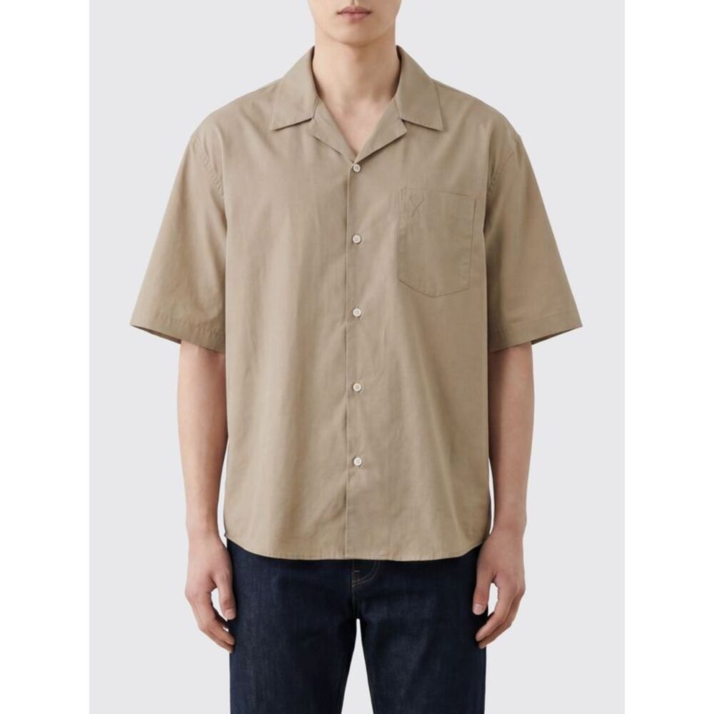 Ami Paris Shirt Men Nude